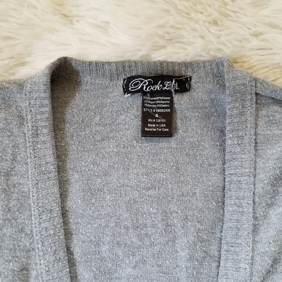 Gray Cardigan - Picture 3 of 3